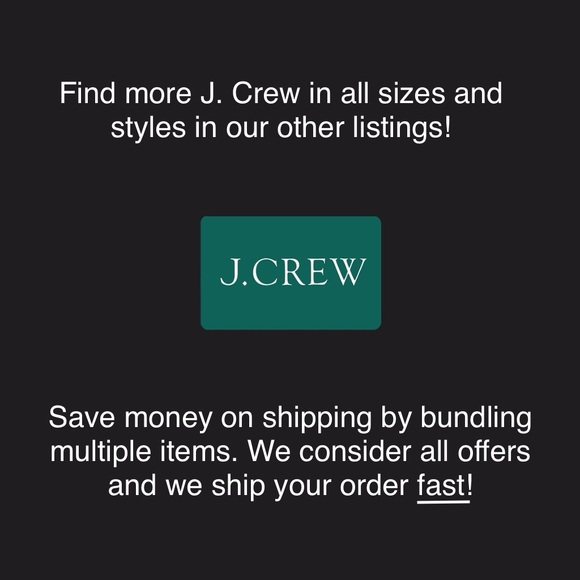 J CREW Tissue Weight Turtleneck 100% Cotton Long Sleeve LARGE White - Picture 5 of 5